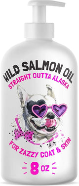 LEGITPET - LEGITPET Wild Alaskan Salmon Oil for Dogs & Cats 8 Fl.Oz. - The Red Vitamin MX - Aceite De Pescado Para Perros - {{ shop.shopifyCountryName }}