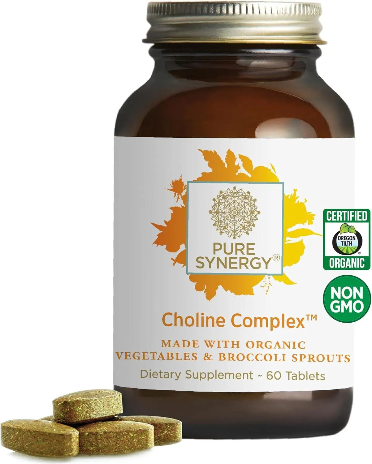 PURE SYNERGY - PURE SYNERGY Choline Complex 60 Tabletas - The Red Vitamin MX - Suplementos Alimenticios - {{ shop.shopifyCountryName }}