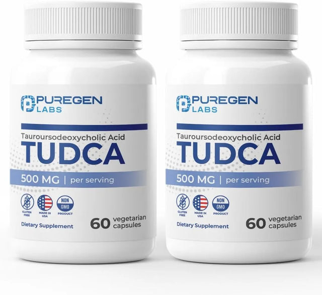 PUREGEN LABS - Puregen Labs TUDCA 500Mg. 60 Capsulas 2 Pack - The Red Vitamin MX - Suplementos Alimenticios - {{ shop.shopifyCountryName }}