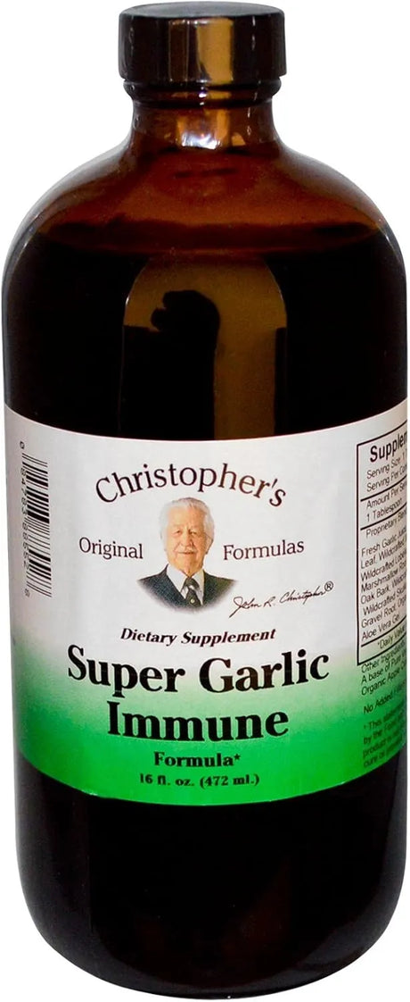 CHRISTOPHER´S - Christopher's Original Formulas Super Garlic Immune 472Ml. - The Red Vitamin MX - Suplementos Alimenticios - {{ shop.shopifyCountryName }}