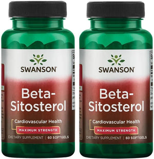 SWANSON - Swanson Premium Brand Beta Sitosterol 60 Capsulas 2 Pack - The Red Vitamin MX - Suplementos Alimenticios - {{ shop.shopifyCountryName }}