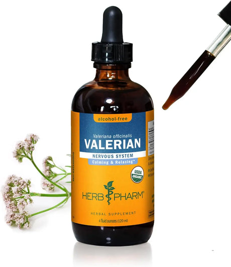 HERB PHARM - Herb Pharm Organic Valerian Root Liquid Extract 4 Fl.Oz. - The Red Vitamin MX - Suplementos Alimenticios - {{ shop.shopifyCountryName }}