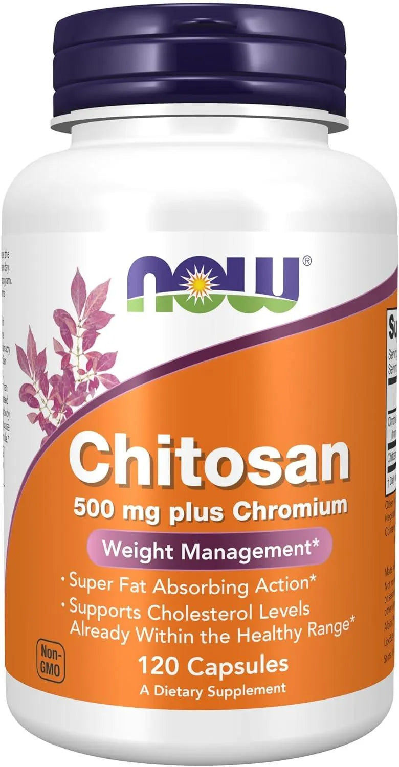 NOW SUPPLEMENTS - NOW Supplements Chitosan 500Mg. 120 Capsulas - The Red Vitamin MX - Suplementos Alimenticios - {{ shop.shopifyCountryName }}