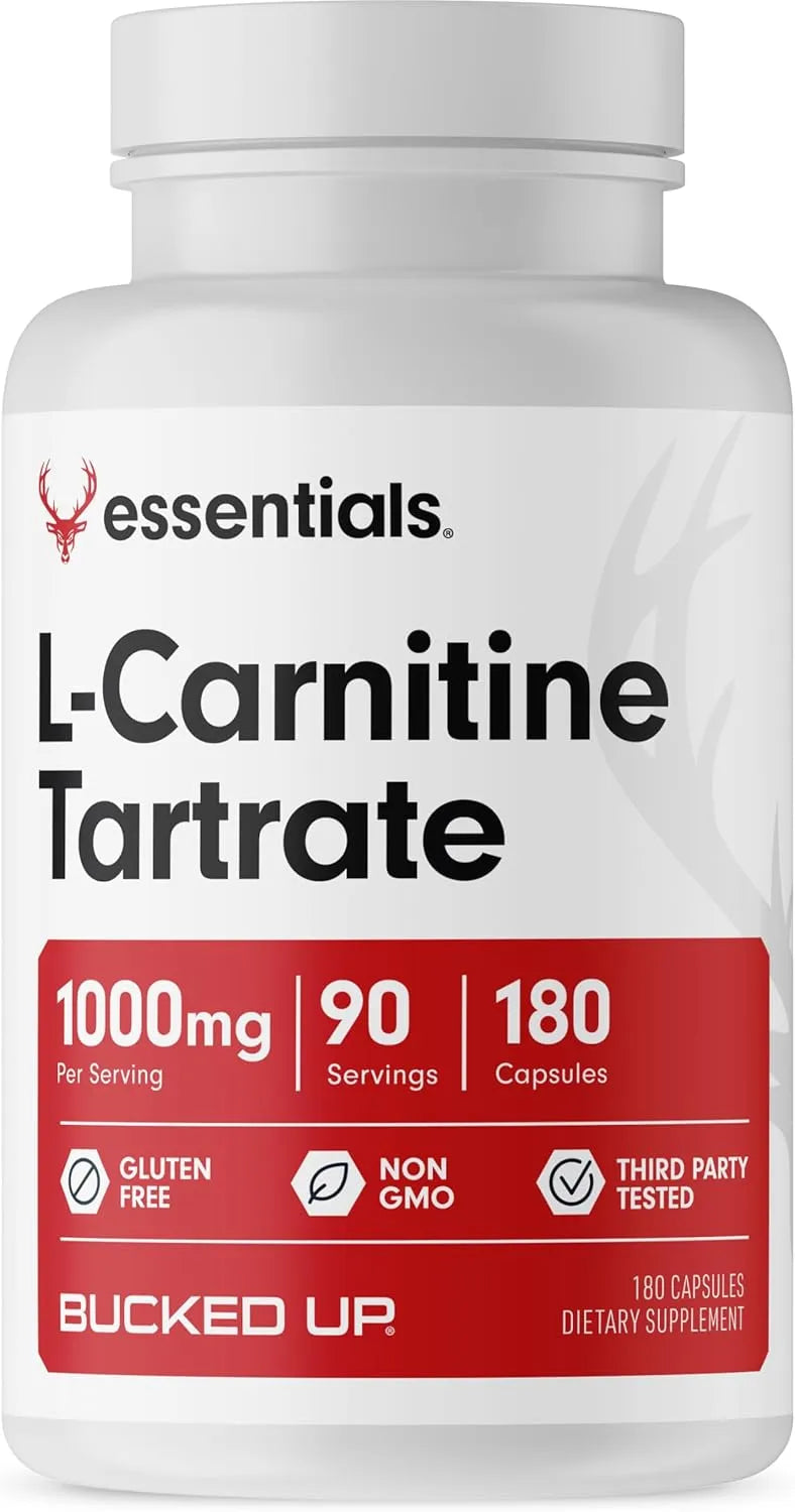 BUCKED UP - Bucked Up L-Carnitine Tartrate 1000Mg. 180 Capsulas - The Red Vitamin MX - Suplementos Alimenticios - {{ shop.shopifyCountryName }}