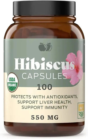 COMPLETE NATURAL PRODUCTS - Complete Natural Products Organic Hibiscus 550Mg. 100 Capsulas - The Red Vitamin MX - Suplementos Alimenticios - {{ shop.shopifyCountryName }}