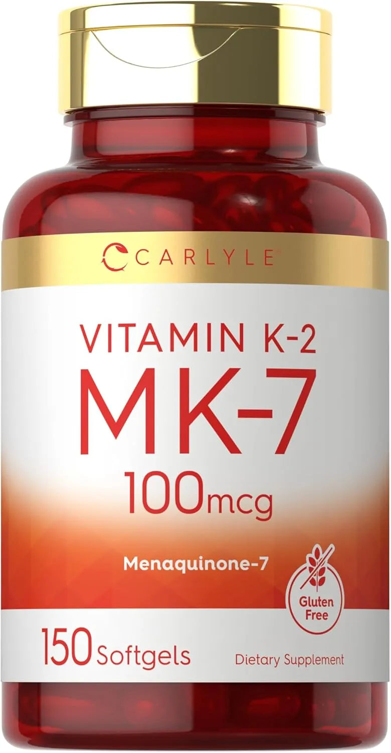 CARLYLE - Carlyle Vitamin K2 MK7 100mcg 150 Capsulas Blandas - The Red Vitamin MX - Suplementos Alimenticios - {{ shop.shopifyCountryName }}