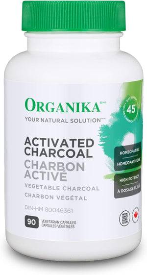 ORGANIKA Activated Charcoal 90 Capsulas