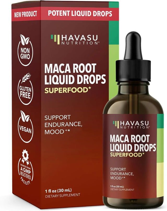 HAVASU NUTRITION - HAVASU NUTRITION Organic Maca Root Liquid Drops 30Ml. - The Red Vitamin MX - Suplementos Alimenticios - {{ shop.shopifyCountryName }}