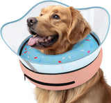 Supet Raised Inflatable Dog Cone Collar SMALL