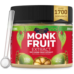 TRANSPARENCY FOODS - Transparency Foods 100% Monk Fruit Extract 85Gr. - The Red Vitamin MX - Suplementos Alimenticios - {{ shop.shopifyCountryName }}