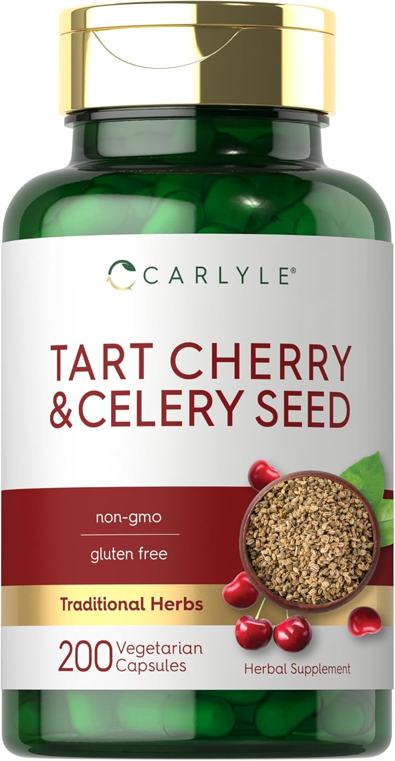 CARLYLE - Carlyle Tart Cherry and Celery Seed 200 Capsulas - The Red Vitamin MX - Suplementos Alimenticios - {{ shop.shopifyCountryName }}