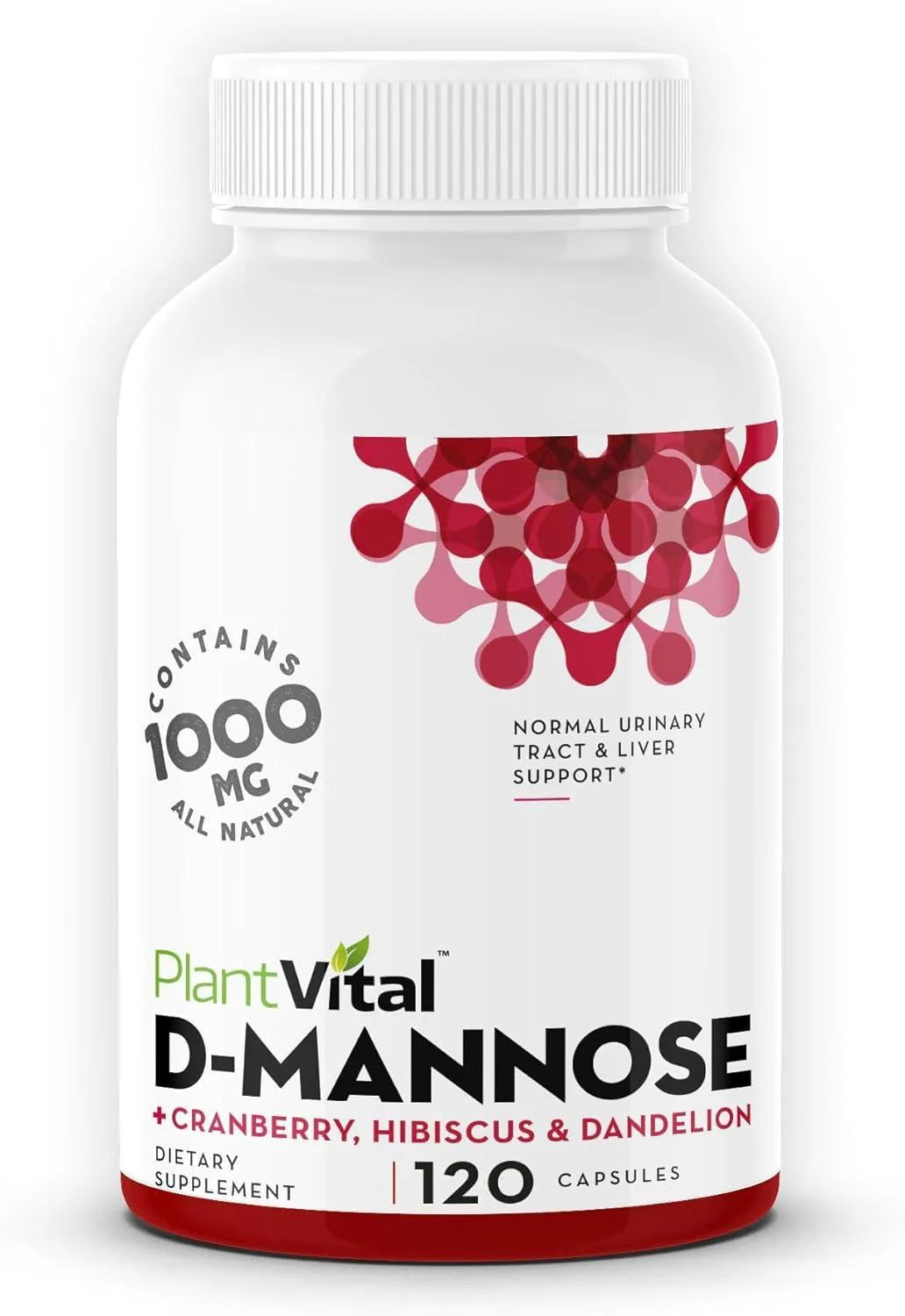 PLANT VITAL - Plantvital D Mannose 120 Capsulas - The Red Vitamin MX - Suplementos Alimenticios - {{ shop.shopifyCountryName }}