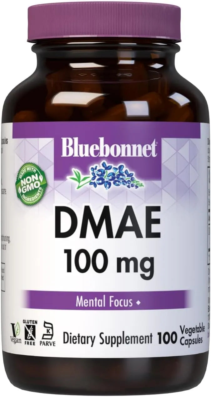 BLUEBONNET NUTRITION - BlueBonnet DMAE 100Mg. 100 Capsulas - The Red Vitamin MX - Suplementos Alimenticios - {{ shop.shopifyCountryName }}