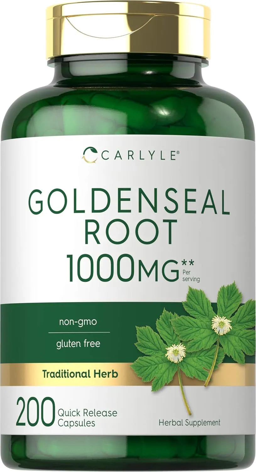 CARLYLE - Carlyle Goldenseal Root 1000Mg. 200 Capsulas - The Red Vitamin MX - Suplementos Alimenticios - {{ shop.shopifyCountryName }}