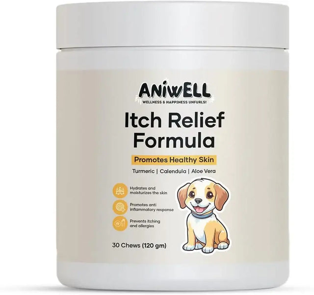 ANIWELL - Aniwell Itch Relief Chews for Dogs 30 Masticables 2 Pack - The Red Vitamin MX - Remedios Para La Picazón De Perros - {{ shop.shopifyCountryName }}