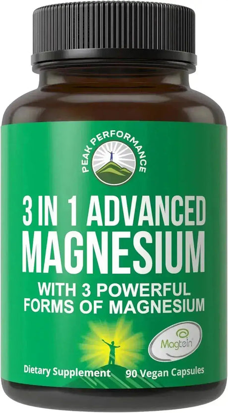 PEAK PERFORMANCE - Peak Performance 3 in 1 Advanced Magnesium Complex 90 Capsulas - The Red Vitamin MX - Suplementos Alimenticios - {{ shop.shopifyCountryName }}