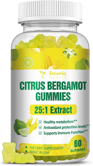 TOTARIA - Totaria Citrus Bergamot Gummies for Healthy Cholesterol 60 Gomitas - The Red Vitamin MX - Suplementos Alimenticios - {{ shop.shopifyCountryName }}