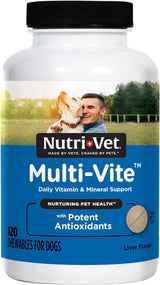 NUTRI-VET - Nutri-Vet Multi-Vite Chewables for Adult Dogs 120 Masticables - The Red Vitamin MX - Multivitamínicos Para Perros - {{ shop.shopifyCountryName }}