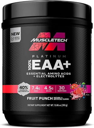 MUSCLETECH - MuscleTech Platinum 100% EAA+ 30 Servicios Fruit Punch 393Gr. - The Red Vitamin MX - Suplementos Alimenticios - {{ shop.shopifyCountryName }}