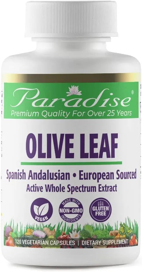 PARADISE HERBS - Paradise Herbs Olive Leaf Extract 120 Capsulas - The Red Vitamin MX - Suplementos Alimenticios - {{ shop.shopifyCountryName }}