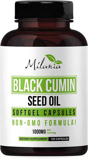 Milania Black Cumin Seed Oil 120 Capsulas Blandas