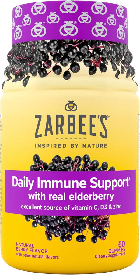 ZARBEE'S NATURALS - Zarbee's Elderberry Gummy 60 Gomitas - The Red Vitamin MX - Suplementos Alimenticios - {{ shop.shopifyCountryName }}