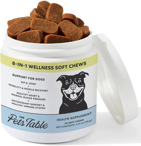 THE PETS TABLE - The Pets Table 8-in-1 Soft Chews Chicken Flavored All in One Supplement for Dogs 50 Masticables - The Red Vitamin MX - Multivitamínicos Para Perros - {{ shop.shopifyCountryName }}