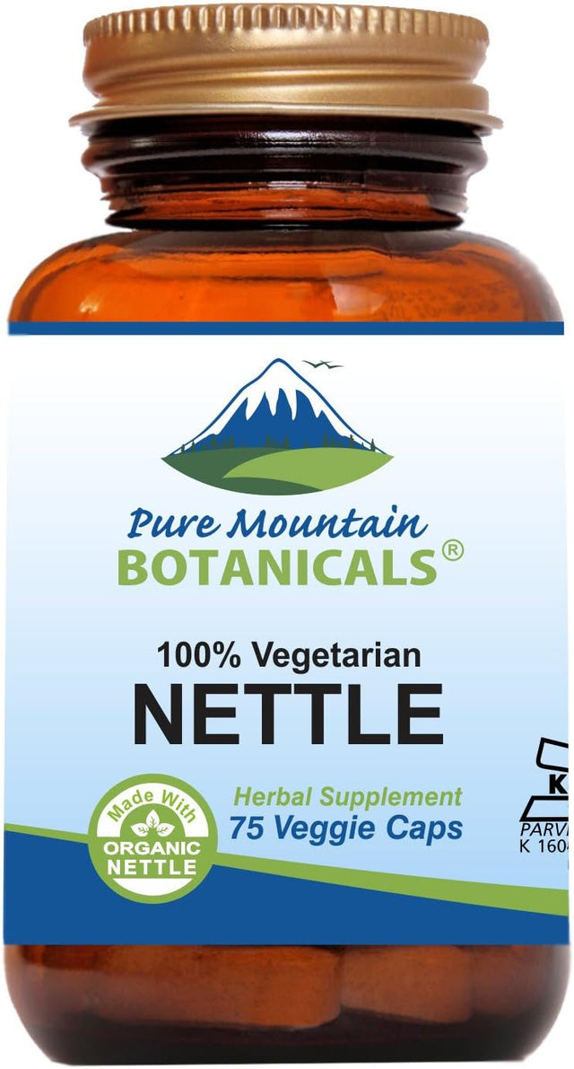 PURE MOUNTAIN BOTANICALS - Pure Mountain Botanicals Stinging Nettle Leaf 500Mg. 75 Capsulas - The Red Vitamin MX - Suplementos Alimenticios - {{ shop.shopifyCountryName }}