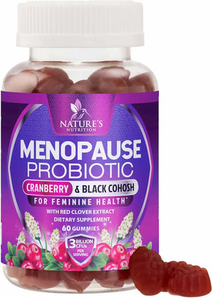 NATURE'S NUTRITION - Nature's Nutrition Menopause Probiotic 60 Gomitas - The Red Vitamin MX - Suplementos Alimenticios - {{ shop.shopifyCountryName }}