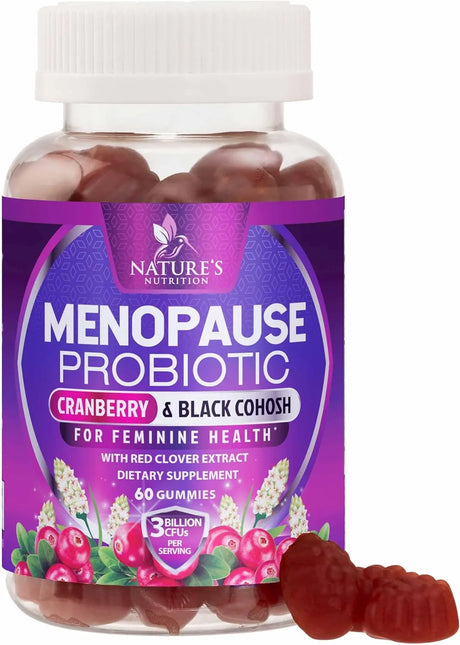 NATURE'S NUTRITION - Nature's Nutrition Menopause Probiotic 60 Gomitas - The Red Vitamin MX - Suplementos Alimenticios - {{ shop.shopifyCountryName }}