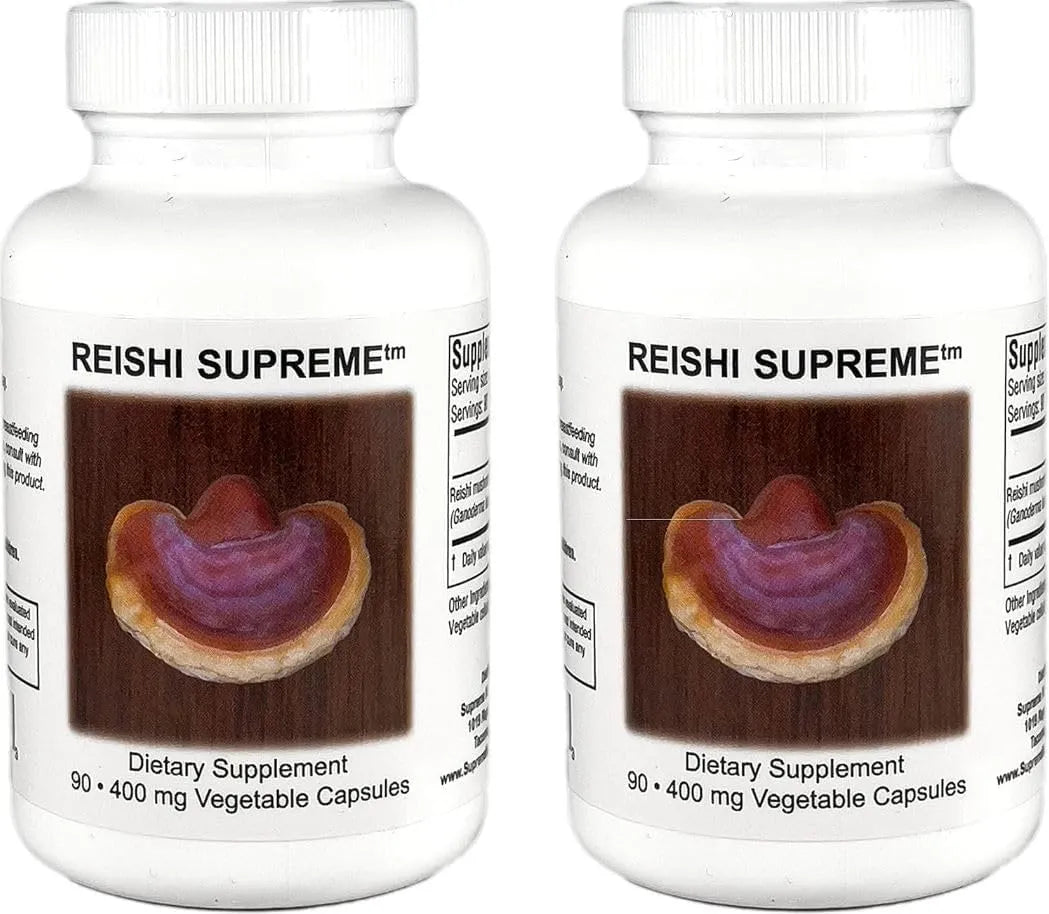 SUPREME NUTRITION - Supreme Nutrition Reishi Supreme 90 Capsulas 2 Pack - The Red Vitamin MX - Suplementos Alimenticios - {{ shop.shopifyCountryName }}