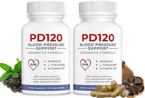 PD120 - PD120 Blood Pressure Support 60 Capsulas 2 Pack - The Red Vitamin MX - Suplementos Alimenticios - {{ shop.shopifyCountryName }}