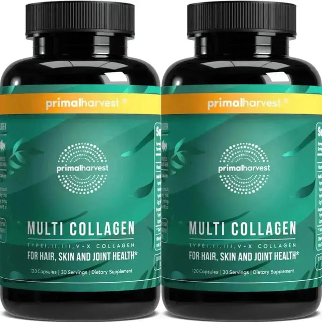 PRIMAL HARVEST - Primal Harvest Multi Collagen 120 Capsulas 2 Pack - The Red Vitamin MX - Suplementos Alimenticios - {{ shop.shopifyCountryName }}