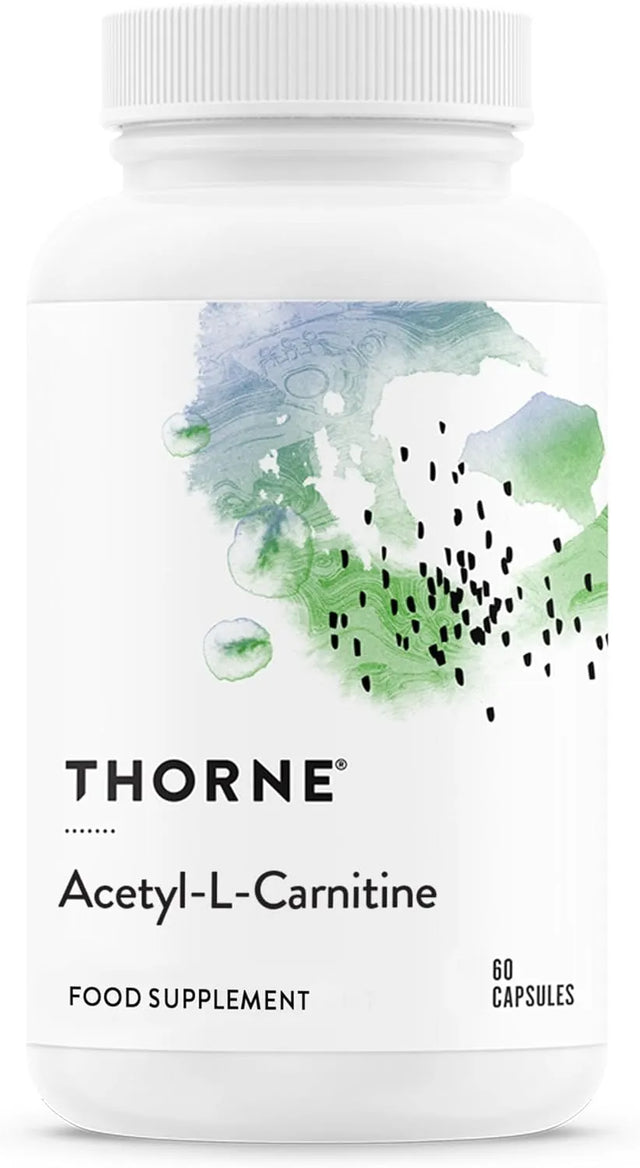 THORNE RESEARCH - THORNE Acetyl-L-Carnitine 500Mg. 60 Capsulas - The Red Vitamin MX - Suplementos Alimenticios - {{ shop.shopifyCountryName }}