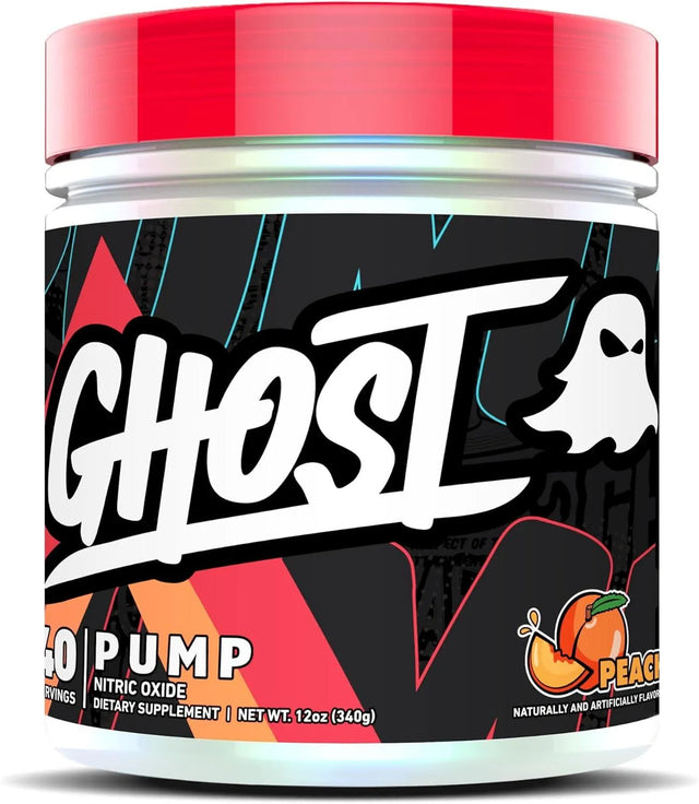 GHOST - GHOST Pump Nitric Oxide Powder 40 Servicios Peach 270Gr. - The Red Vitamin MX - Suplementos Alimenticios - {{ shop.shopifyCountryName }}