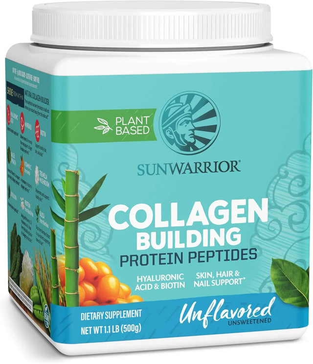 SUNWARRIOR - Sunwarrior Vegan Collagen Protein Powder Plant-based Unflavored 500Gr. - The Red Vitamin MX - Suplementos Alimenticios - {{ shop.shopifyCountryName }}