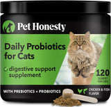 Pet Honesty Digestive Probiotic Powder Supplement for Cats 120 Servicios