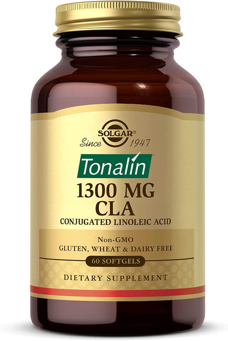 Solgar Tonalin CLA 1300Mg. 60 Capsulas Blandas - The Red Vitamin MX - Suplementos Alimenticios - SOLGAR