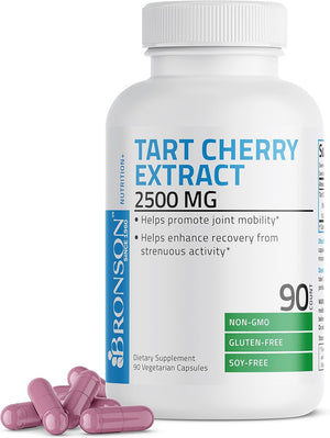 Bronson Tart Cherry Extract 2500Mg. 90 Capsulas