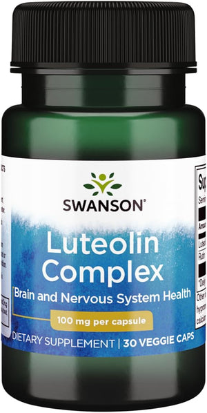 Swanson Luteolin Complex w/Rutin 30 Capsulas
