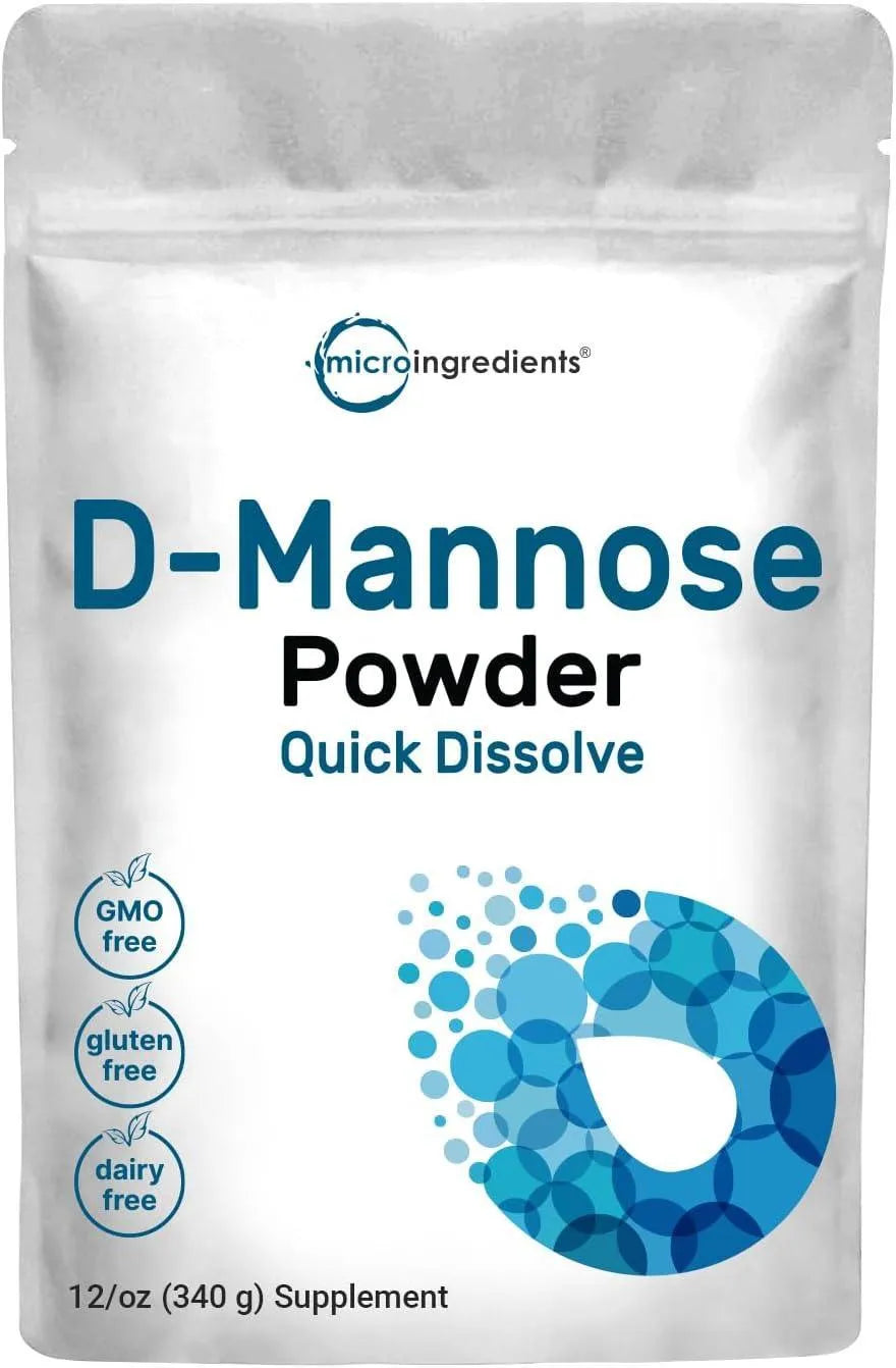 MICRO INGREDIENTS - Micro Ingredients D Mannose Powder 340Gr. - The Red Vitamin MX - Suplementos Alimenticios - {{ shop.shopifyCountryName }}