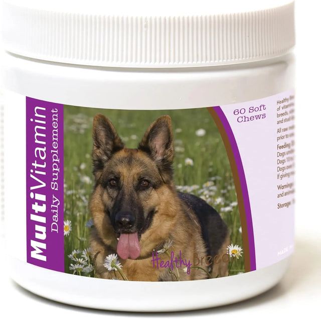 HEALTHY BREEDS - Healthy Breeds German Shepherd Multi-Vitamin Soft Chews 60 Masticables - The Red Vitamin MX - Multivitamínicos Para Perros - {{ shop.shopifyCountryName }}