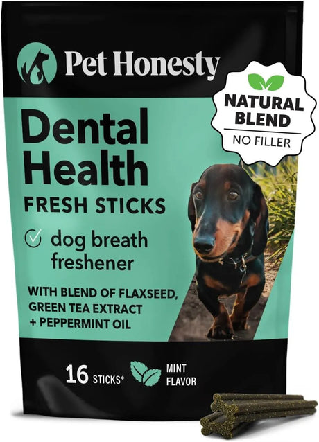 PET HONESTY - Pet Honesty Dental Health Fresh Sticks 16 Piezas - The Red Vitamin MX - Cuidado Dental Para Perros - {{ shop.shopifyCountryName }}