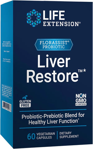 LIFE EXTENSION - Life Extension FLORASSIST Liver Restore 60 Capsulas - The Red Vitamin MX - Suplementos Alimenticios - {{ shop.shopifyCountryName }}