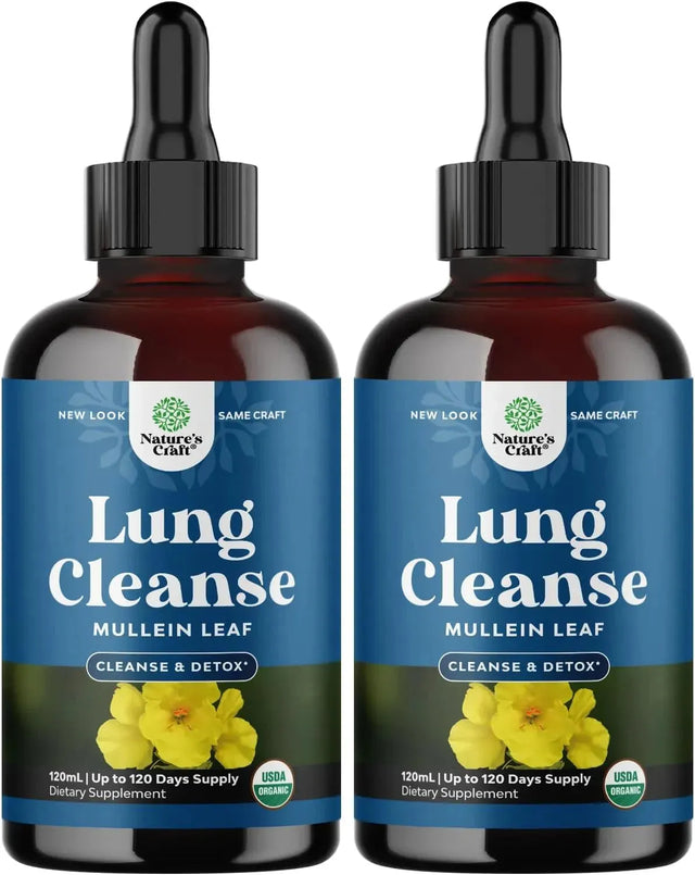 NATURES CRAFT - Natures Craft USDA Organic Mullein Leaf Drops 4 Fl.Oz. 2 Pack - The Red Vitamin MX - Suplementos Alimenticios - {{ shop.shopifyCountryName }}