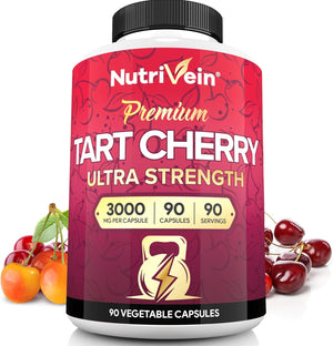 Nutrivein Tart Cherry 3000Mg. 90 Capsulas