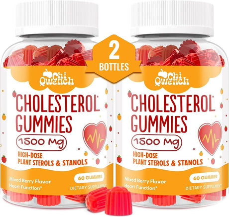 CHIQWENCH - ChiQwench Cholesterol Complex Gummies 60 Gomitas 2 Pack - The Red Vitamin MX - Suplementos Alimenticios - {{ shop.shopifyCountryName }}