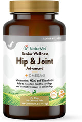 NaturVet Senior Wellness Hip & Joint Advanced Plus Omegas 90 Tabletas