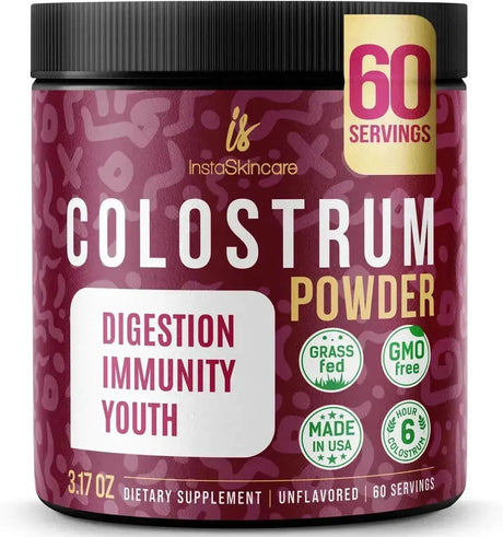 INSTASKINCARE - InstaSkincare Bovine Colostrum Powder Unflavored 60 Servicios - The Red Vitamin MX - Suplementos Alimenticios - {{ shop.shopifyCountryName }}