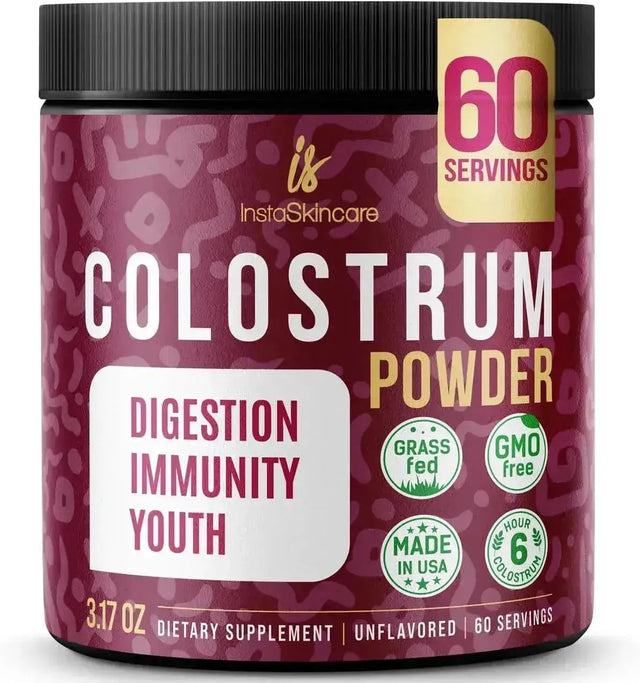 INSTASKINCARE - InstaSkincare Bovine Colostrum Powder Unflavored 60 Servicios - The Red Vitamin MX - Suplementos Alimenticios - {{ shop.shopifyCountryName }}
